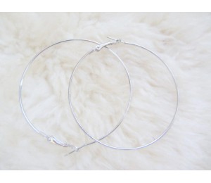 Ohrringe Creolen silber